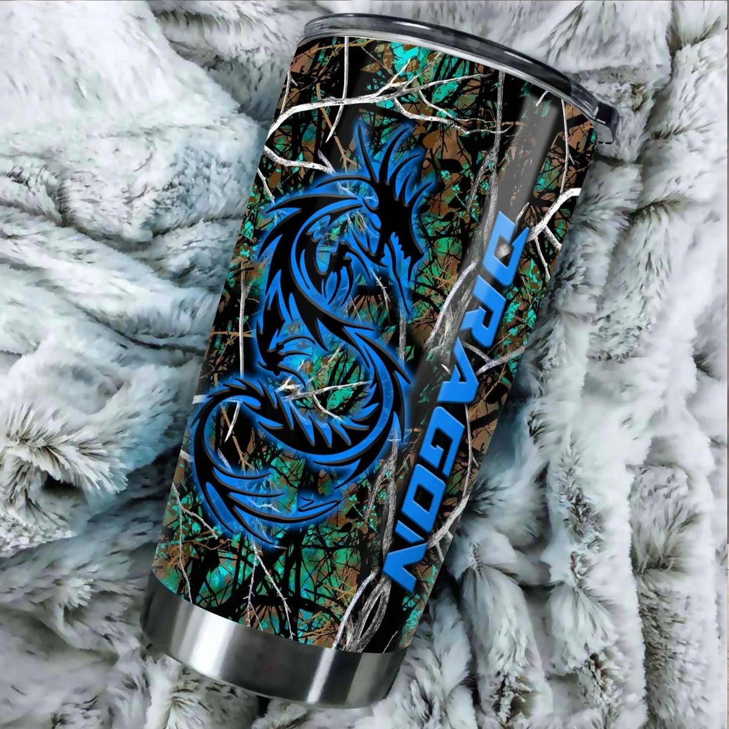 Dragon & Dungeon Tattoo Tumbler 20 Oz HAC020351-Tumbler-NM-Vibe Cosy™