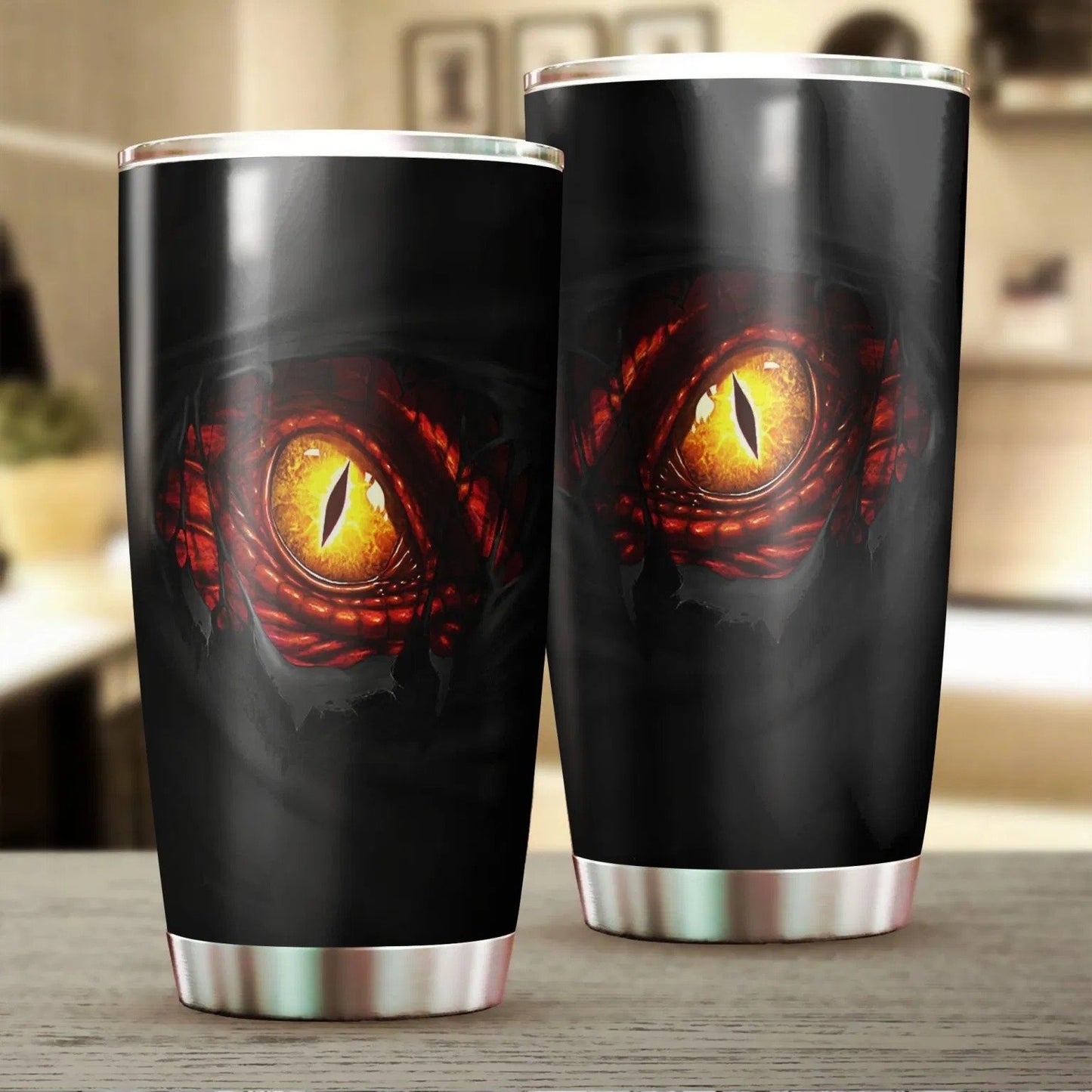 Dragon & Dungeon Tattoo Tumbler 20 Oz HAC020353-Tumbler-NM-Vibe Cosy™