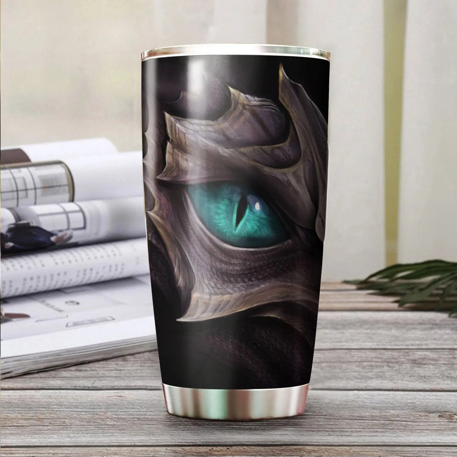 Dragon & Dungeon Tattoo Tumbler 20 Oz HAC020356-Tumbler-NM-Vibe Cosy™