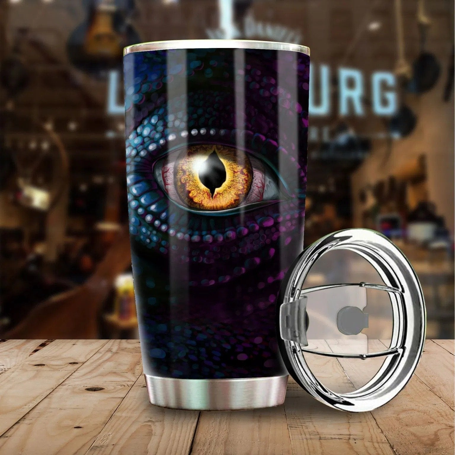 Dragon & Dungeon Tattoo Tumbler 20 Oz HAC020357-Tumbler-NM-Vibe Cosy™