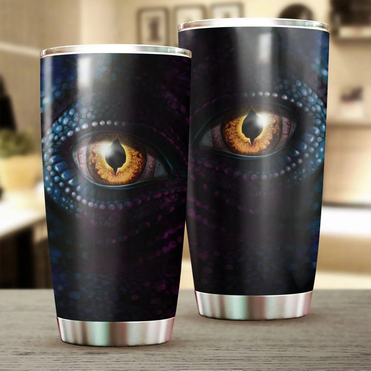 Dragon & Dungeon Tattoo Tumbler 20 Oz HAC020357-Tumbler-NM-Vibe Cosy™