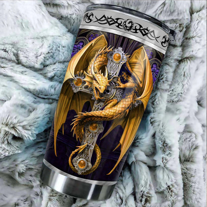 Dragon & Dungeon Tattoo Tumbler 20 Oz HAC020361 - Amaze Style™-Tumbler