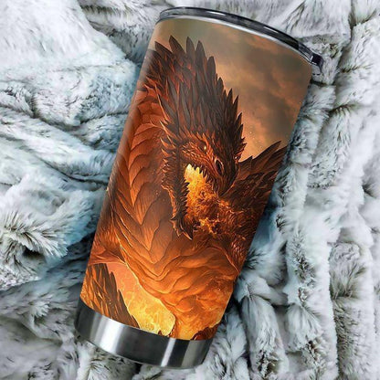 Dragon & Dungeon Tattoo Tumbler 20 Oz HAC020365-Tumbler-NM-Vibe Cosy™
