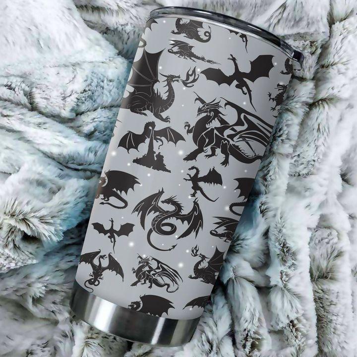 Dragon & Dungeon Tattoo Tumbler 20 Oz HAC020368-Tumbler-NM-Vibe Cosy™