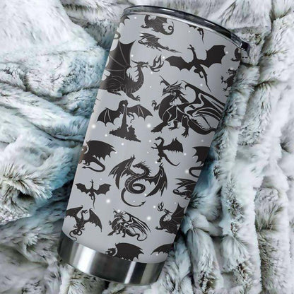 Dragon & Dungeon Tattoo Tumbler 20 Oz HAC020368-Tumbler-NM-Vibe Cosy™