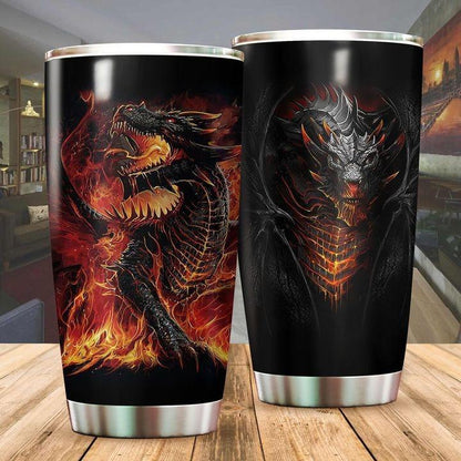 Dragon & Dungeon Tattoo Tumbler 20 Oz HAC020369-Tumbler-NM-Vibe Cosy™