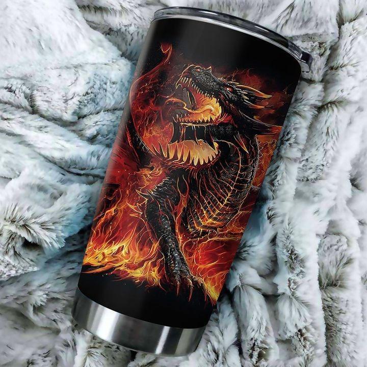 Dragon & Dungeon Tattoo Tumbler 20 Oz HAC020369-Tumbler-NM-Vibe Cosy™