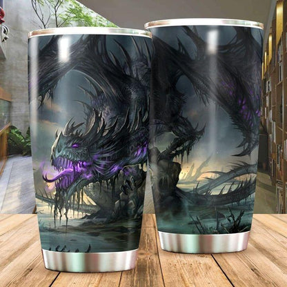 Dragon & Dungeon Tattoo Tumbler 20 Oz HAC020374-Tumbler-NM-Vibe Cosy™