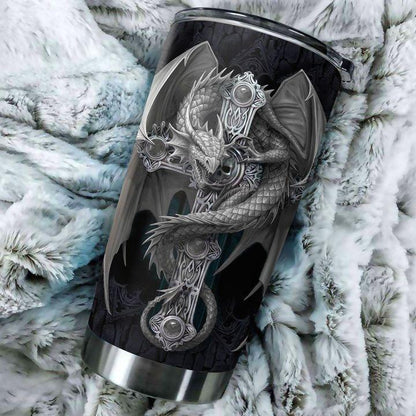 Dragon & Dungeon Tattoo Tumbler 20 Oz HAC020375-Tumbler-NM-Vibe Cosy™