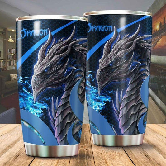 Dragon & Dungeon Tattoo Tumbler 20 Oz HAC020378-Tumbler-NM-Vibe Cosy™