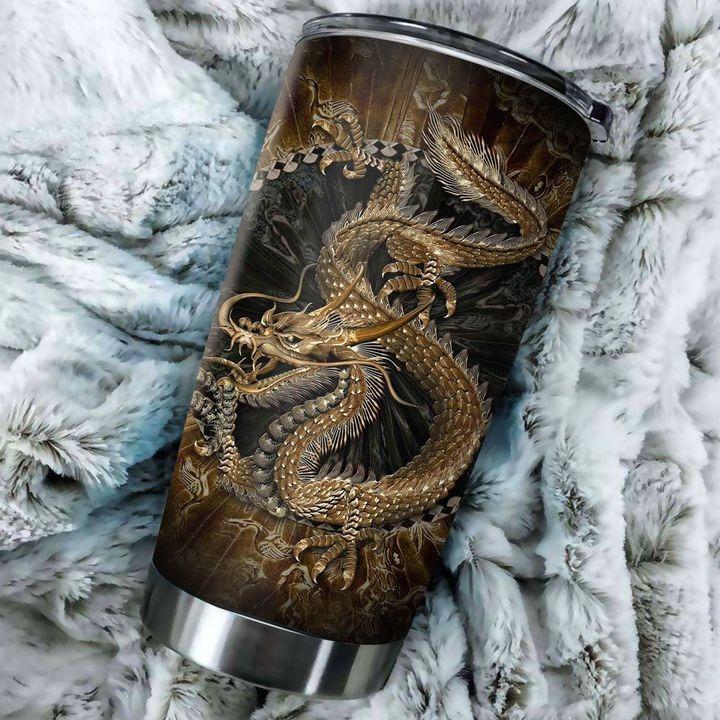 Dragon & Dungeon Tattoo Tumbler 20 Oz HAC020379-Tumbler-NM-Vibe Cosy™