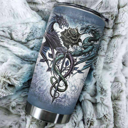 Dragon & Dungeon Tattoo Tumbler 20 Oz HAC020380-Tumbler-NM-Vibe Cosy™