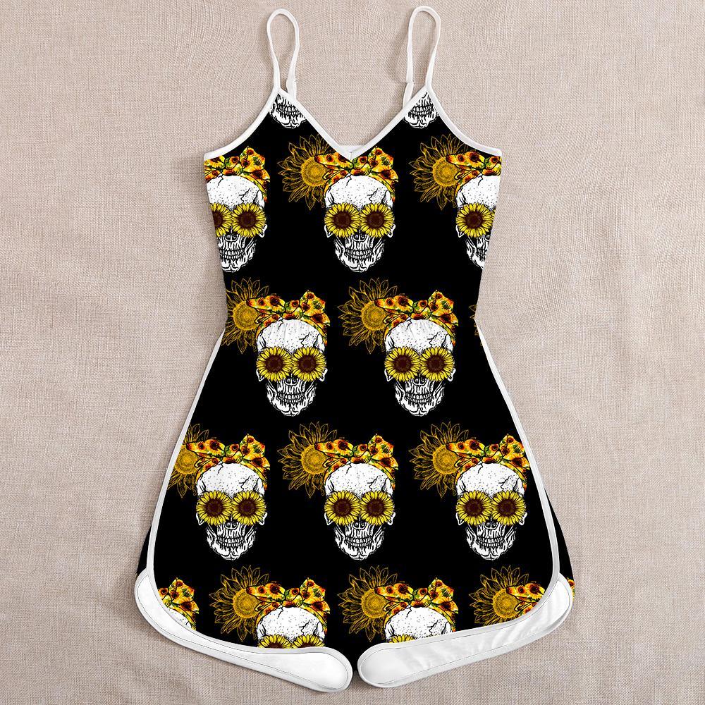 Skulls 3D Romper For Women TN21092001