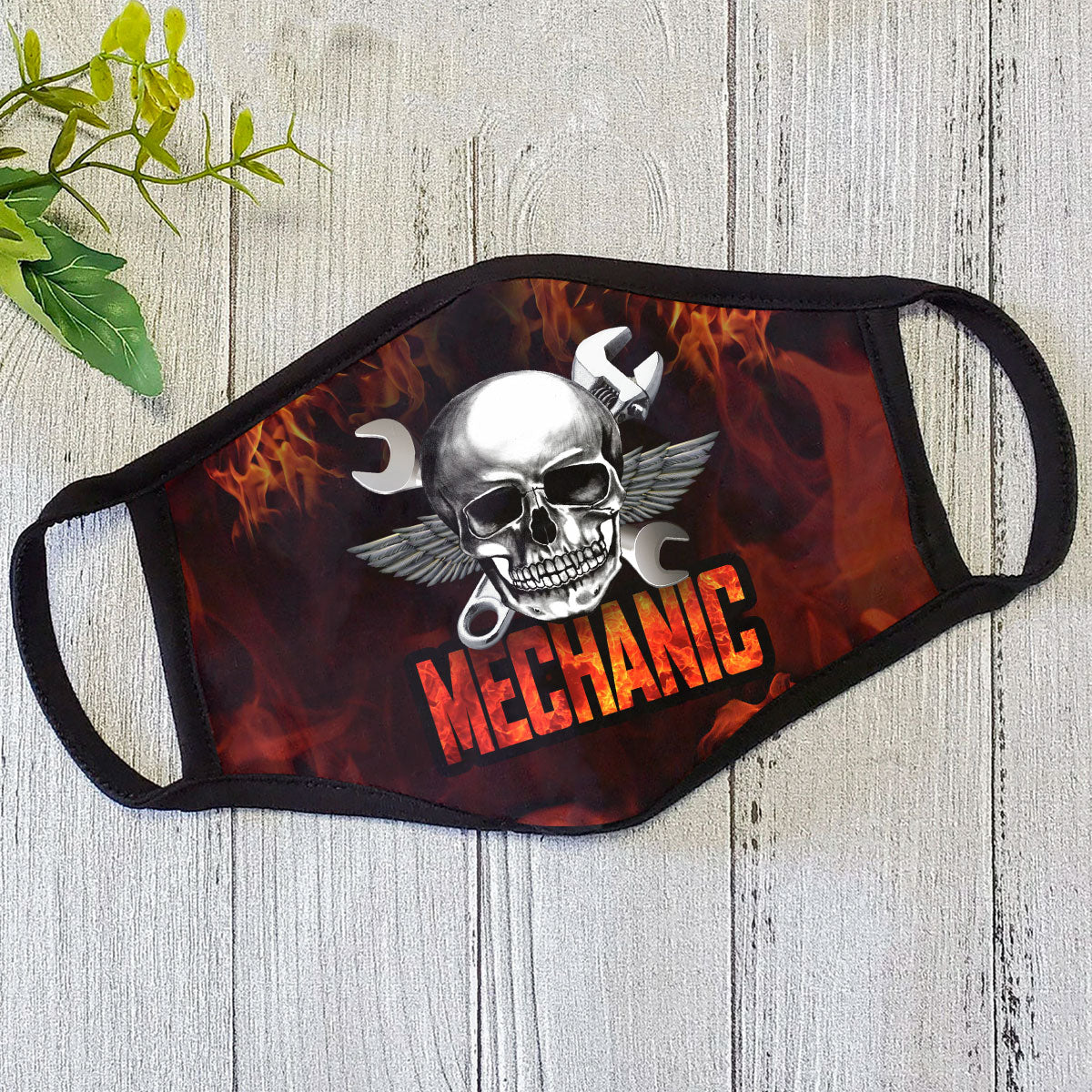 Mechanic Skull Face Mask TN