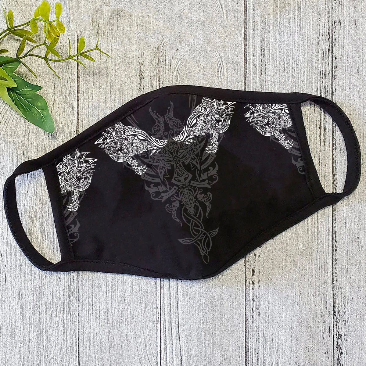 Viking Fenrir Wolf  Face Mask ML