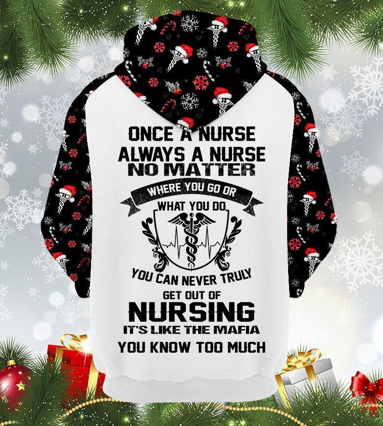 Once A Nurse Always A Nurse - US Unisex Size Hoodie - Amaze Style™-Apparel