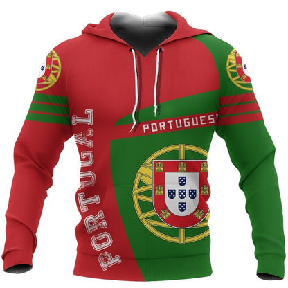 Portugal Sport Hoodie - Premium Style NVD1027 - Amaze Style™-Apparel