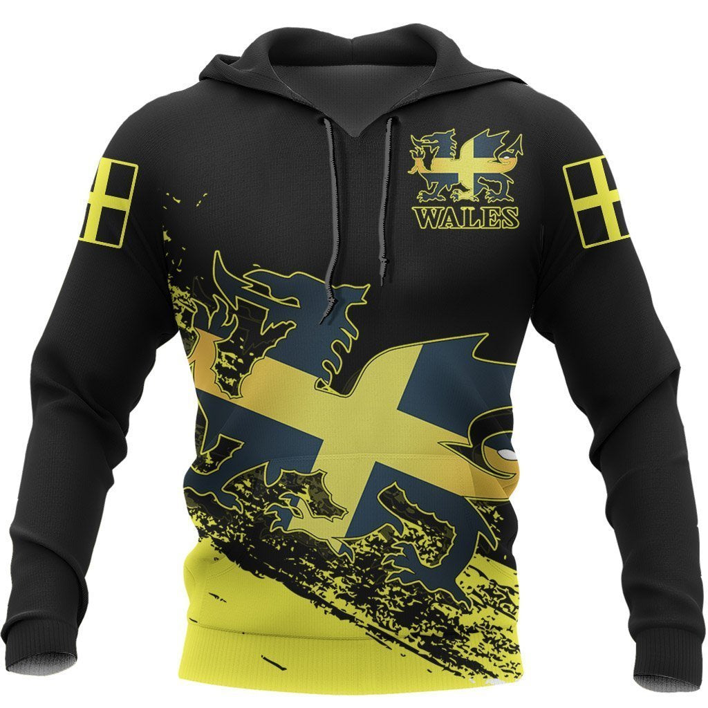 Wales - Welsh Saint David Special Hoodie PL - Amaze Style™-Apparel