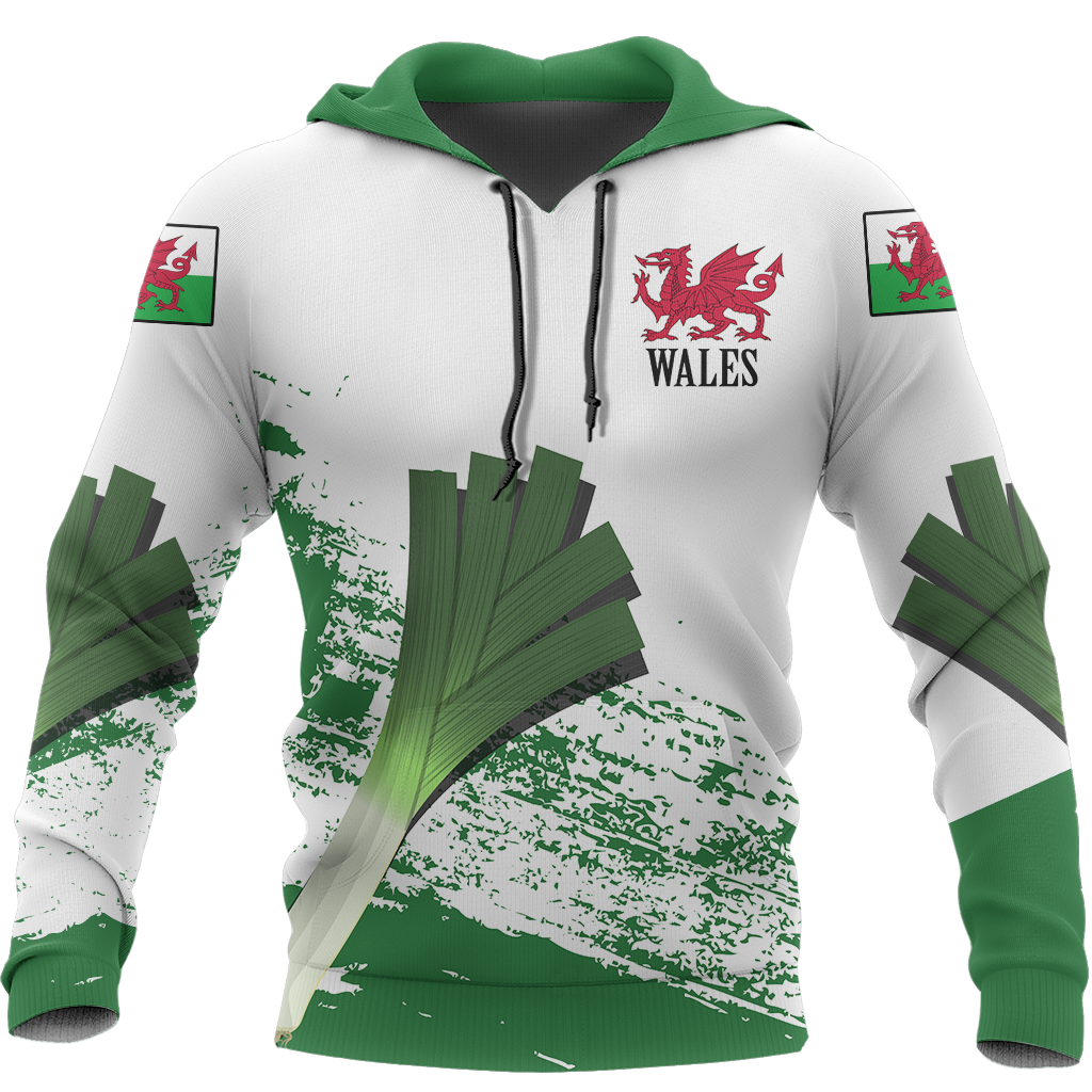 Patrick Day Welsh Pride Hoodie For Men And Women