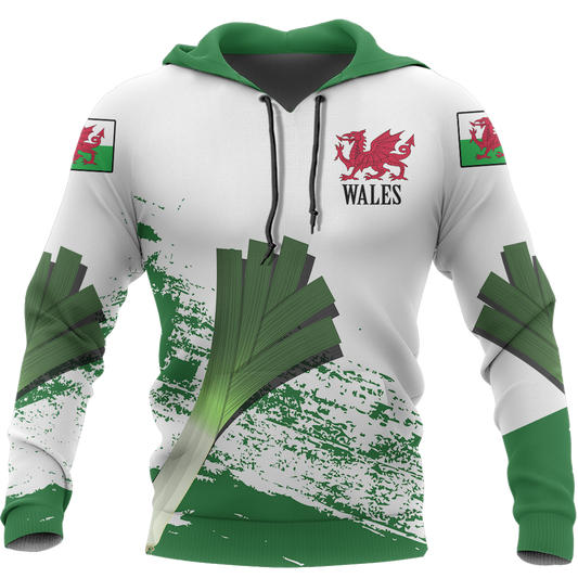 Patrick Day Welsh Pride Hoodie For Men And Women