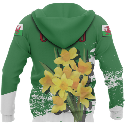 Wales Daffodil Hoodie Special Version NVD1066 - Amaze Style™-Apparel