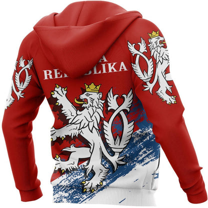 Czech Republic Lion Special Hoodie NVD1162 - Amaze Style™-Apparel