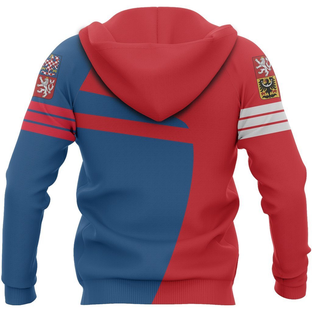 Czech Republic Lion Sport Hoodie - Premium Style NVD1163 - Amaze Style™-Apparel