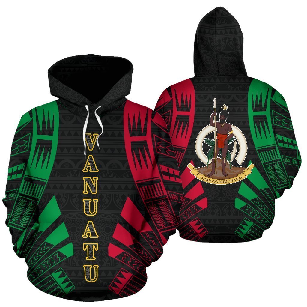 Vanuatu All Over Hoodie - Tattoo Style NVD1192 - Amaze Style™-Apparel