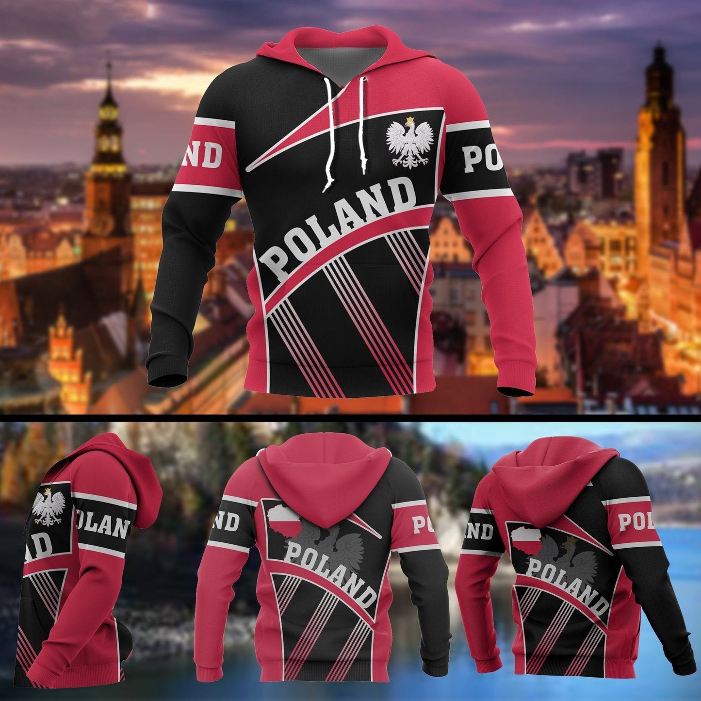 Poland Sport Line Hoodie NVD1224 ! - Amaze Style™-Apparel