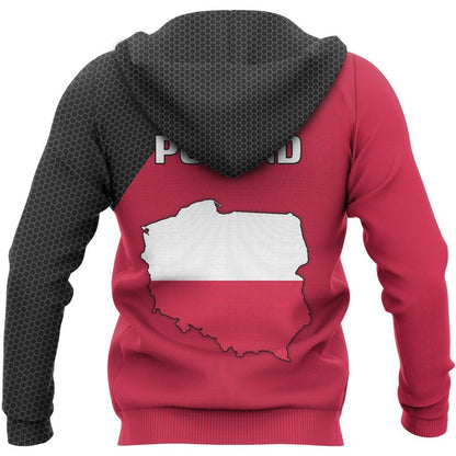 Poland Map Special Pullover Hoodie NVD1225 - Amaze Style™-Apparel