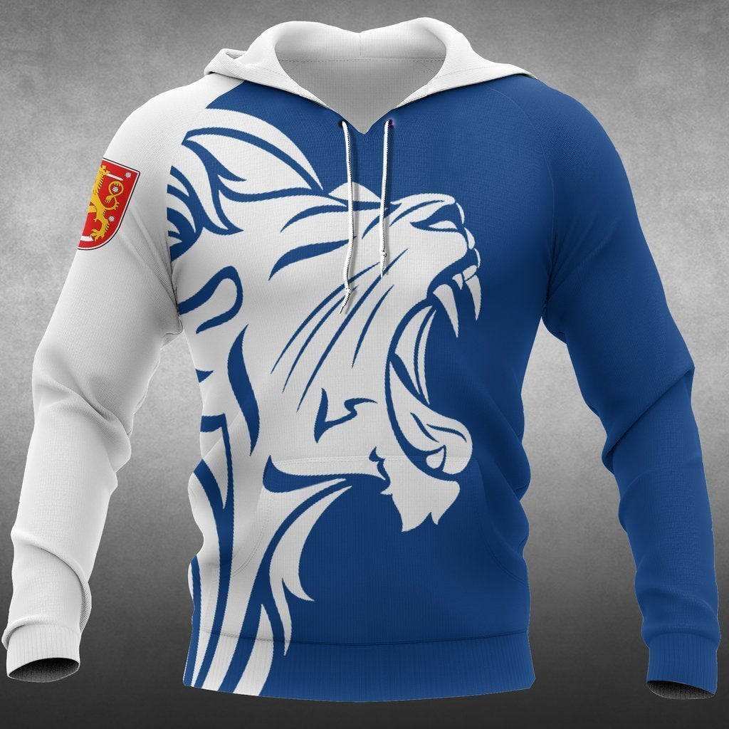 The Lion In Finland Hoodie NVD1248 - Amaze Style™-Apparel
