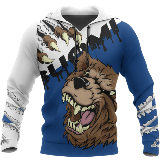 Finland - Brown Bear Special Hoodie NVD1257 - Amaze Style™-Apparel