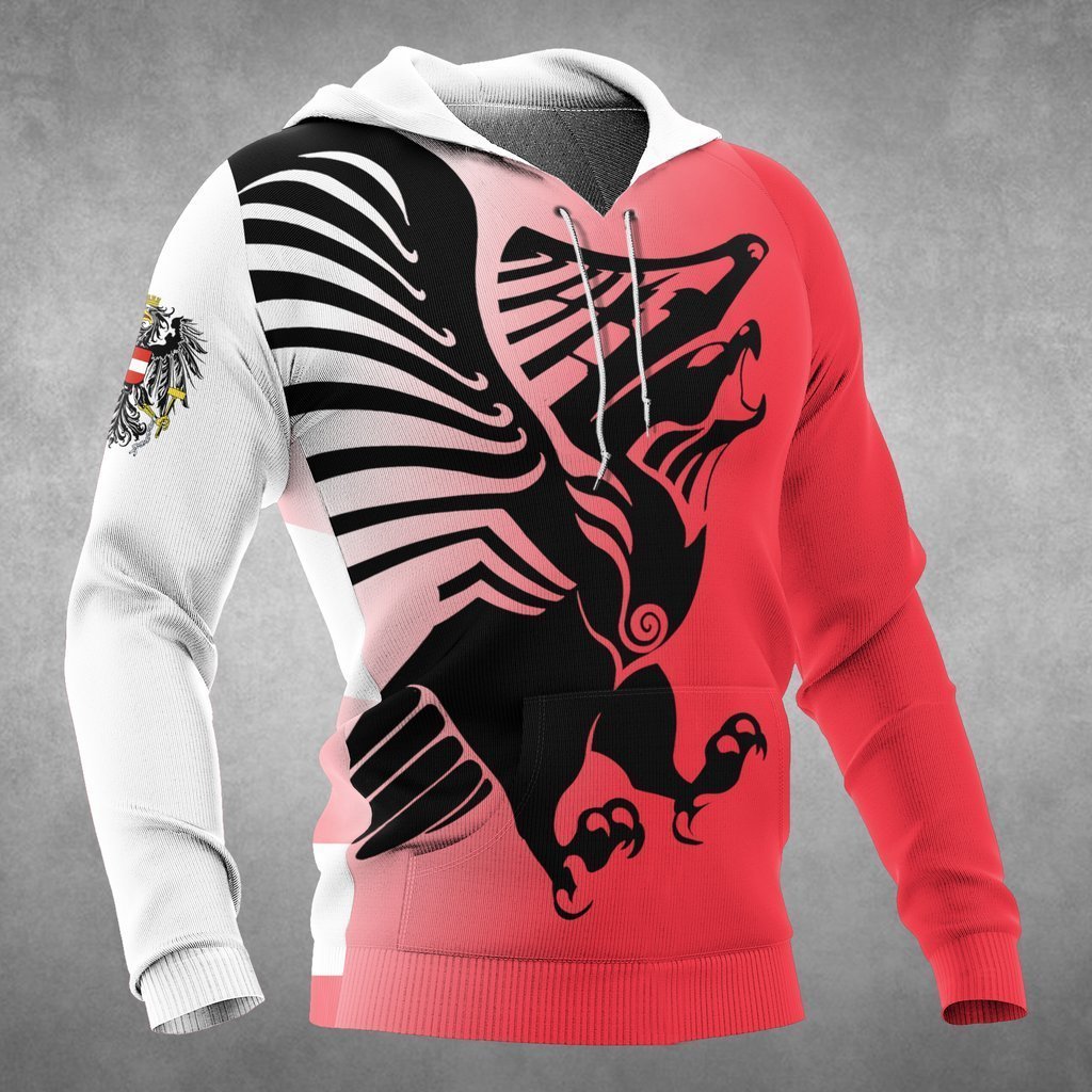 Austria Eagle Hoodie NVD1270 - Amaze Style™-Apparel