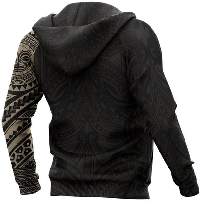Polynesian Tiki Face™ Tattoo Style Hoodie NVD1339 - Amaze Style™-Apparel