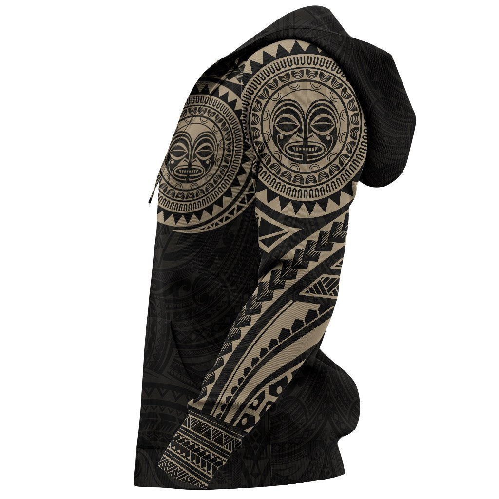 Polynesian Tiki Face™ Tattoo Style Hoodie NVD1339 - Amaze Style™-Apparel