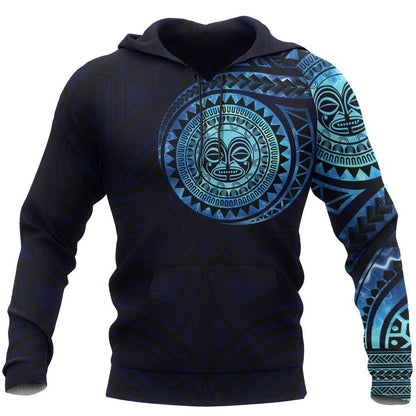 Polynesian Tiki Face™ Tattoo Style Hoodie Special Version NVD1341 - Amaze Style™-Apparel