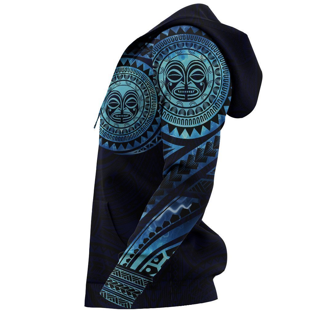 Polynesian Tiki Face™ Tattoo Style Hoodie Special Version NVD1341 - Amaze Style™-Apparel