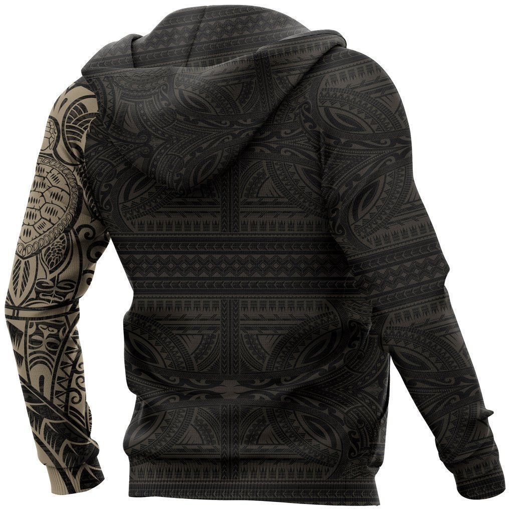 Polynesian Tribal Lizard Tattoo on Chest Hoodie NVD1348 - Amaze Style™-Apparel