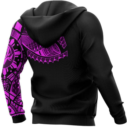 Polynesian Chest Tattoo - Special Hoodie Pink NVD1362 - Amaze Style™-Apparel