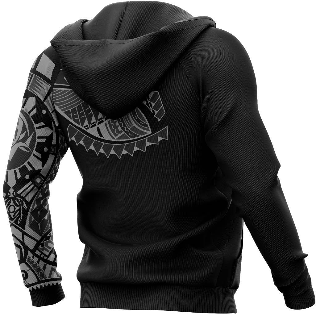 Polynesian Chest Tattoo - Special Hoodie Gray NVD1363 - Amaze Style™-Apparel
