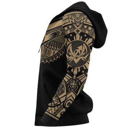 Polynesian Chest Tattoo - Special Hoodie NVD1364 - Amaze Style™-Apparel