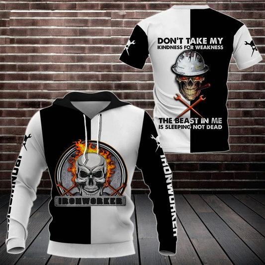 Premium 3D Printed Ironworker The Best In Me Shirts MEI