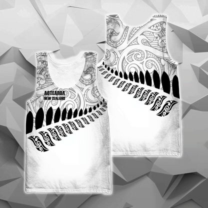 New Zealand Aotearoa Pullover Hoodie White Ver HC1003 - Amaze Style™-Apparel