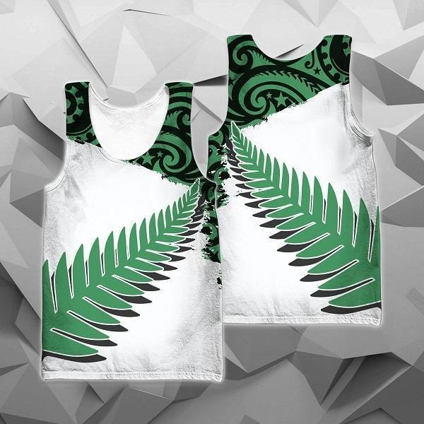 New Zealand Maori Fern Green Edition Pullover Hoodie HC1107 - Amaze Style™-Apparel