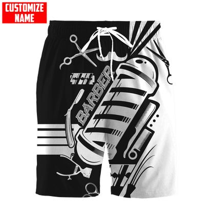 Personalized Name Barber 3D All Over Printed Unisex Shirts