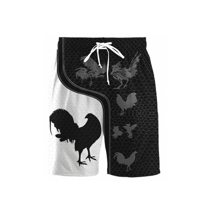Personalized Rooster Combo T Shirt Board Short