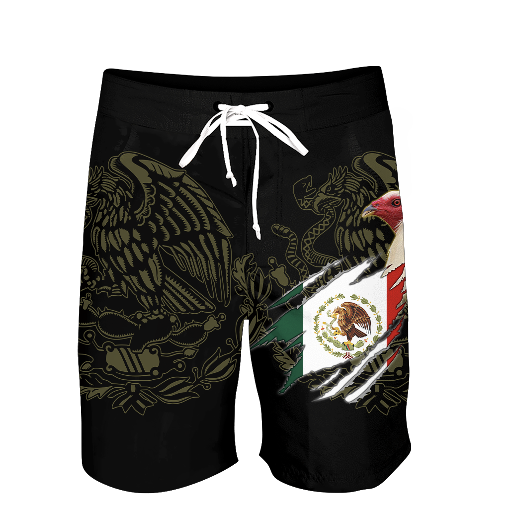 Mexican Rooster Combo T Shirt Board Short