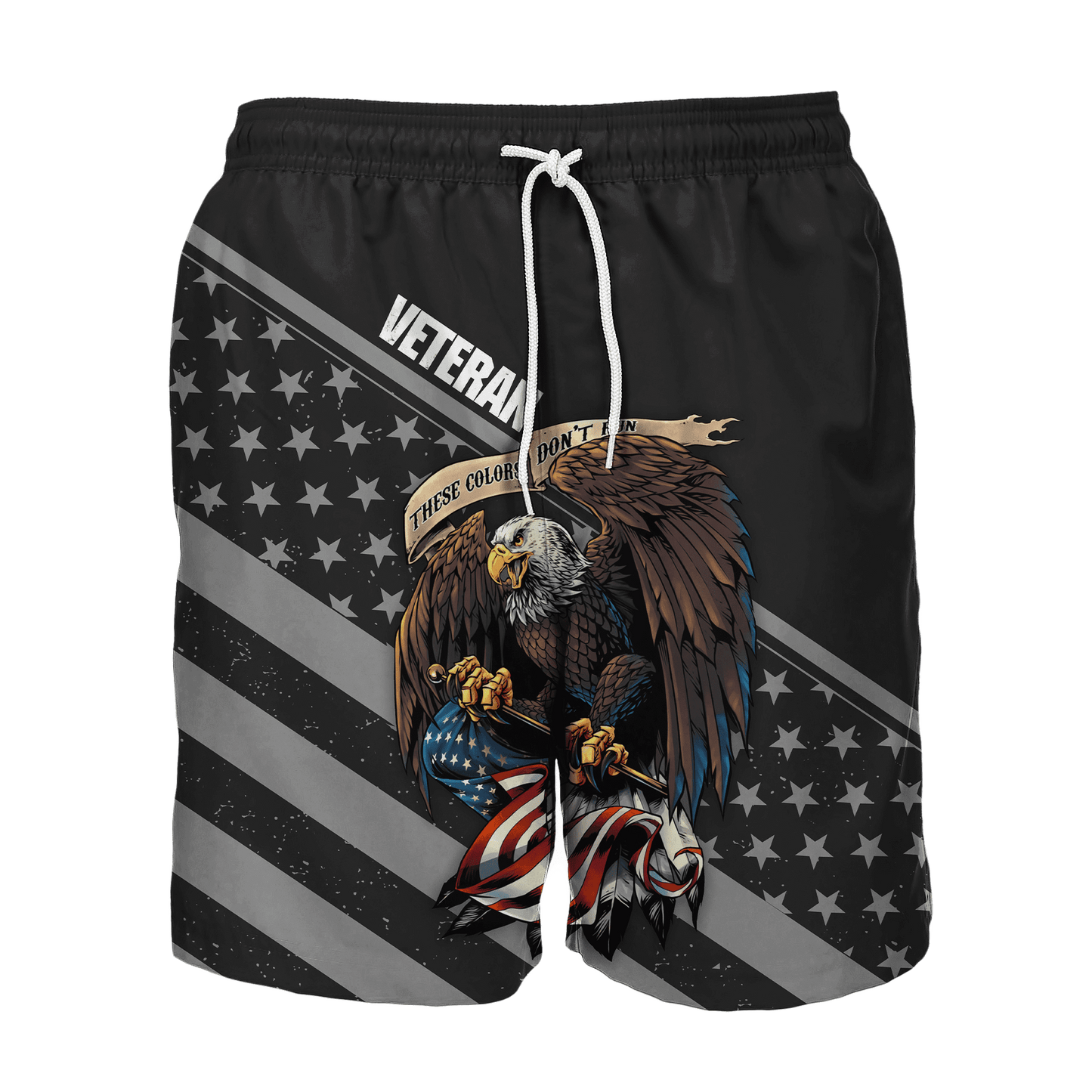 Premium Unique Veterans Polo Shirts Ultra Soft And Comfort Black Collar Black