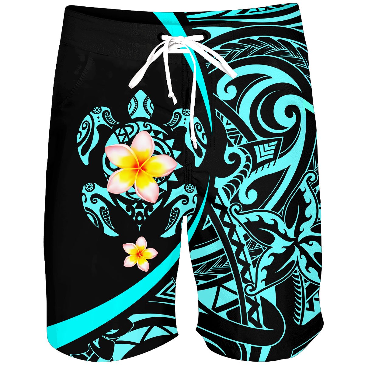 Polynesia No 19 Combo T Shirt Broad Short Polynesian Turtle Tattoo