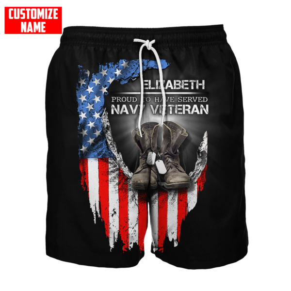 Proud To Have Served Navy Veteran 3D All Over Printed For Man And Women